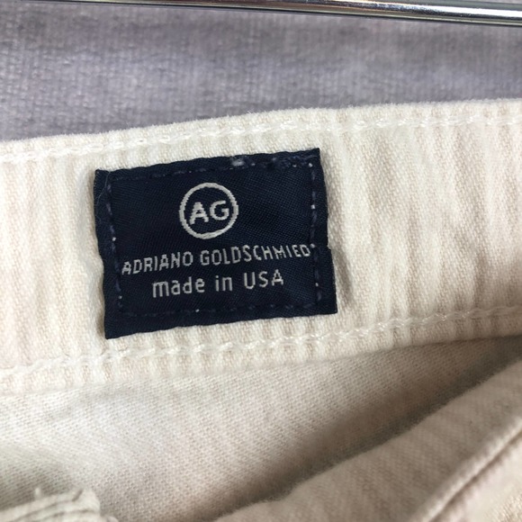 Adriano Goldschmeid Jeans Womens 28 The Stevie Pants Southwest Cream Green USA - Picture 2 of 14